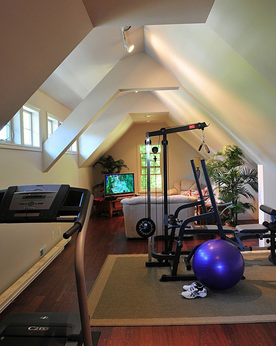 家庭健身区,足不出户瘦三斤