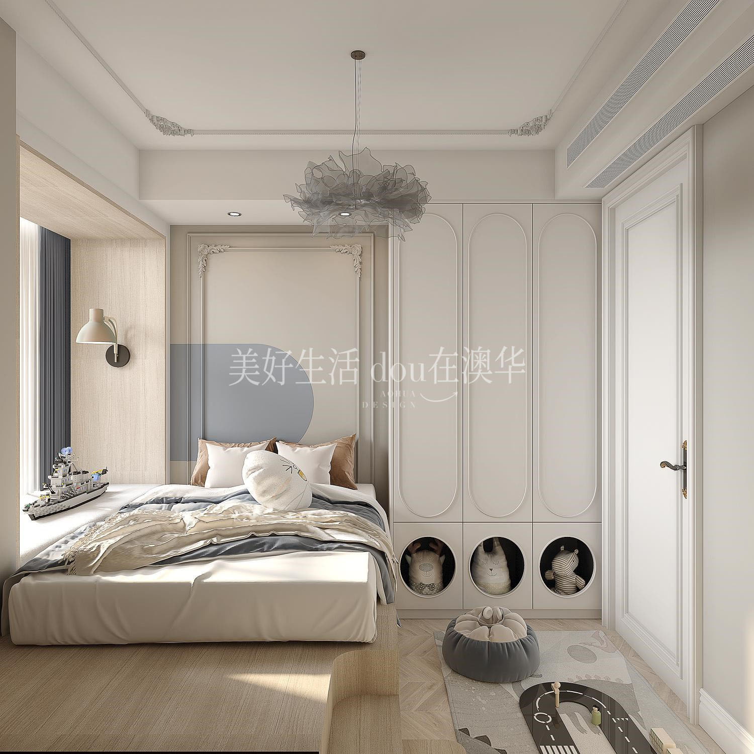 简约法式,武汉装修