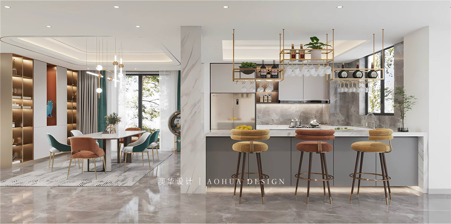 武汉别墅装修,大户型装修