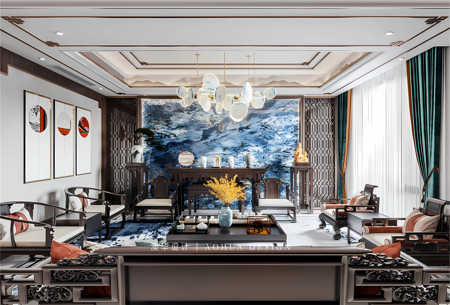 别墅大宅装修,武汉室内设计