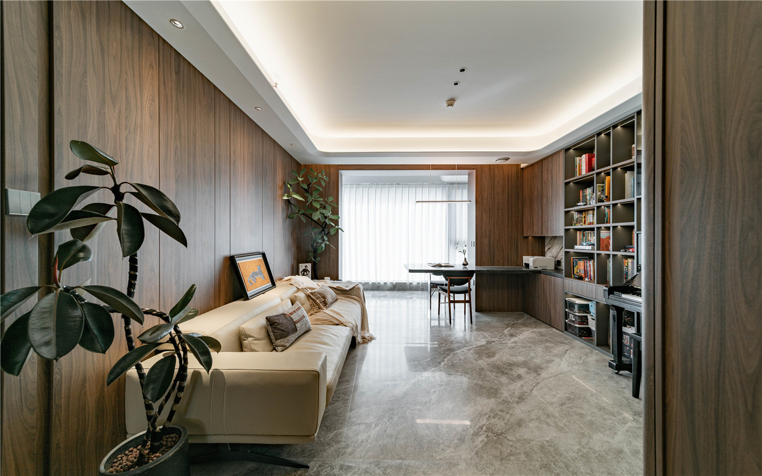 远洋长江樽装修,意式简约风格