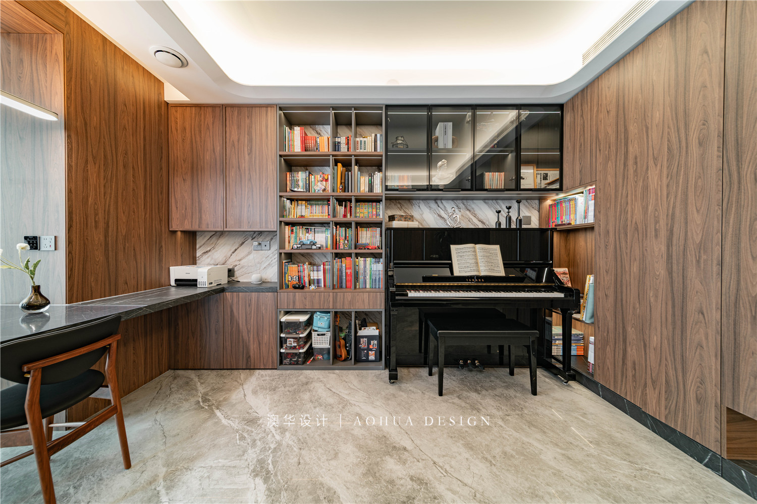 远洋长江樽装修,意式简约风格