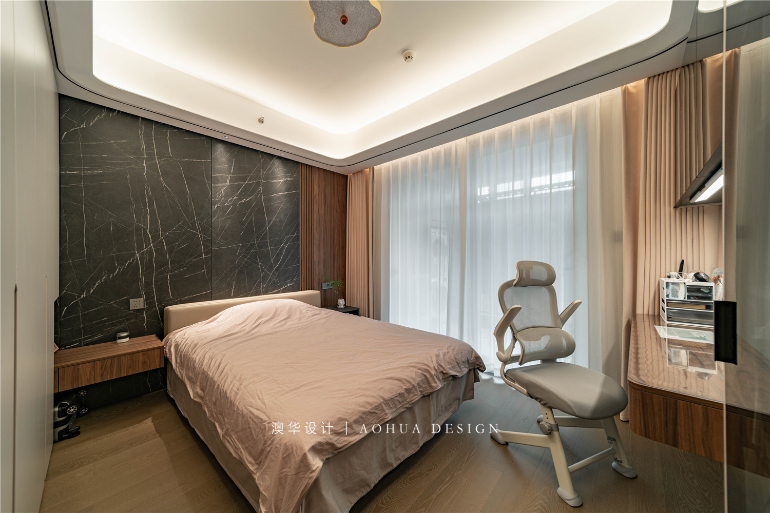 远洋长江樽装修,意式简约风格