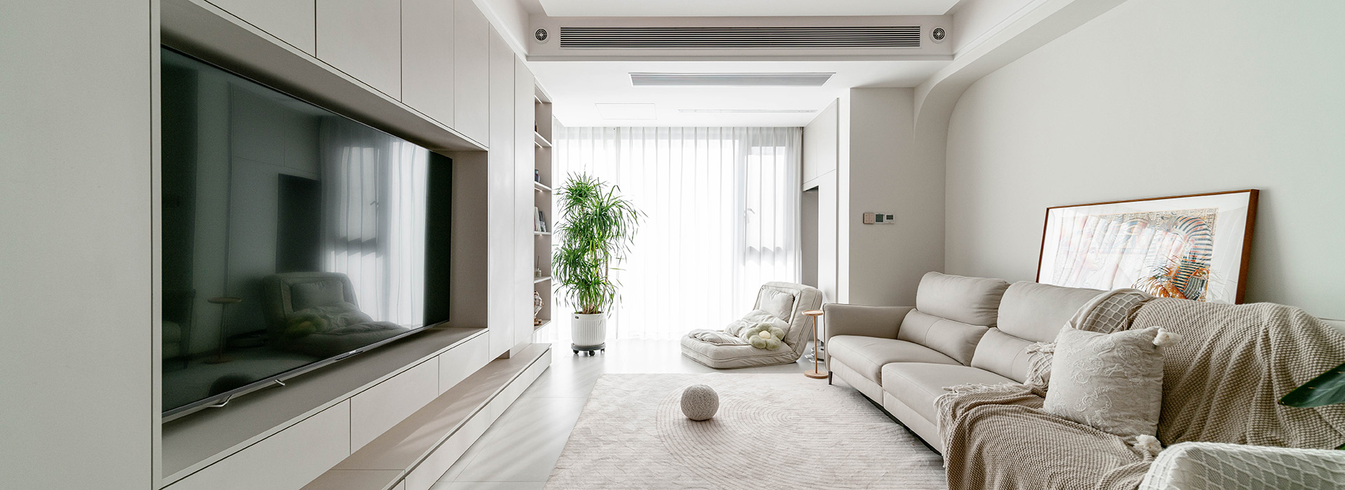 兴华嘉天下装修,奶油风装修