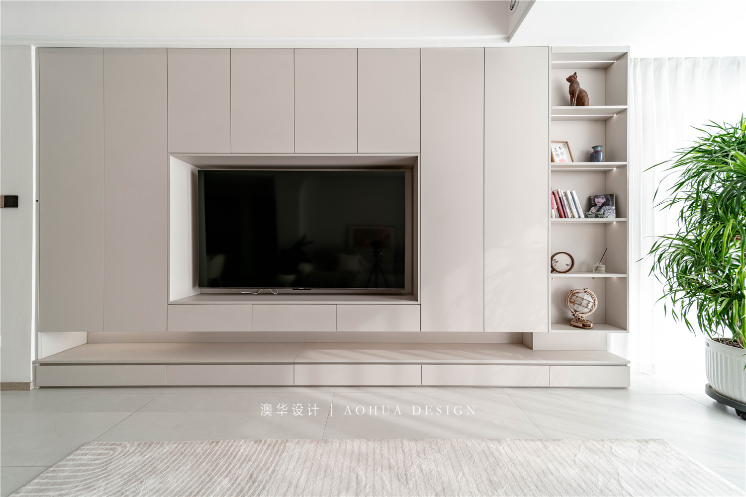 兴华嘉天下装修,奶油风装修