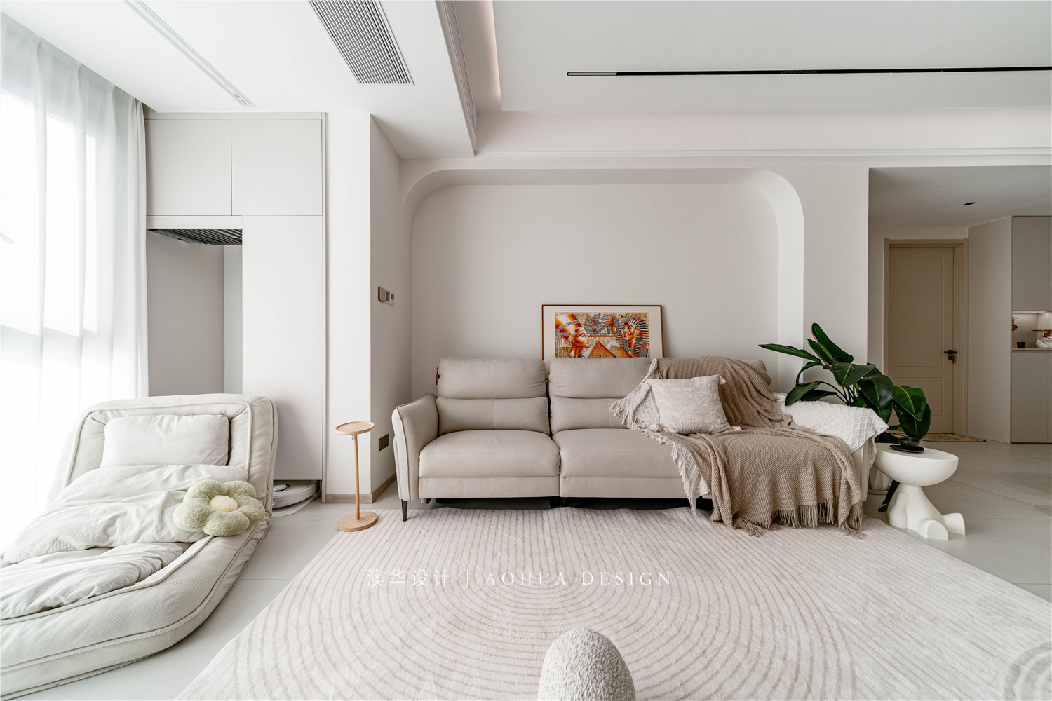 奶油风设计,武汉室内设计