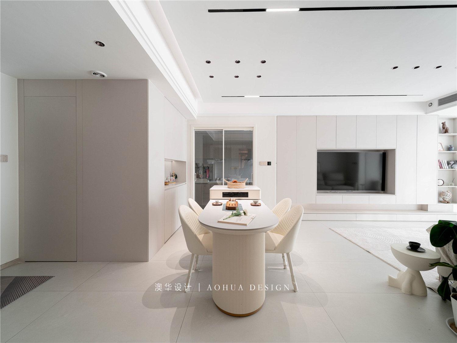 兴华嘉天下装修,奶油风装修