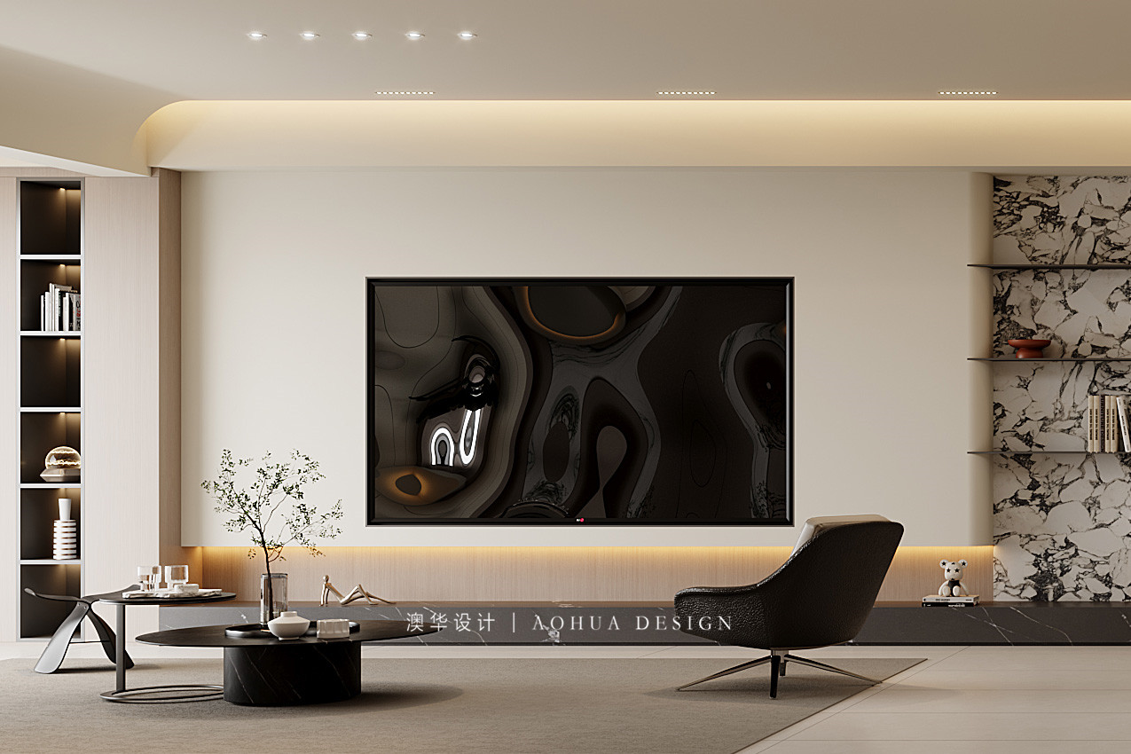 意式风格,大户型装修