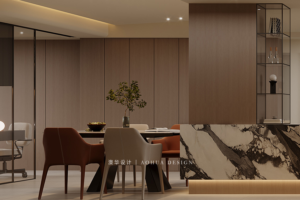 意式现代风格,精装房改造