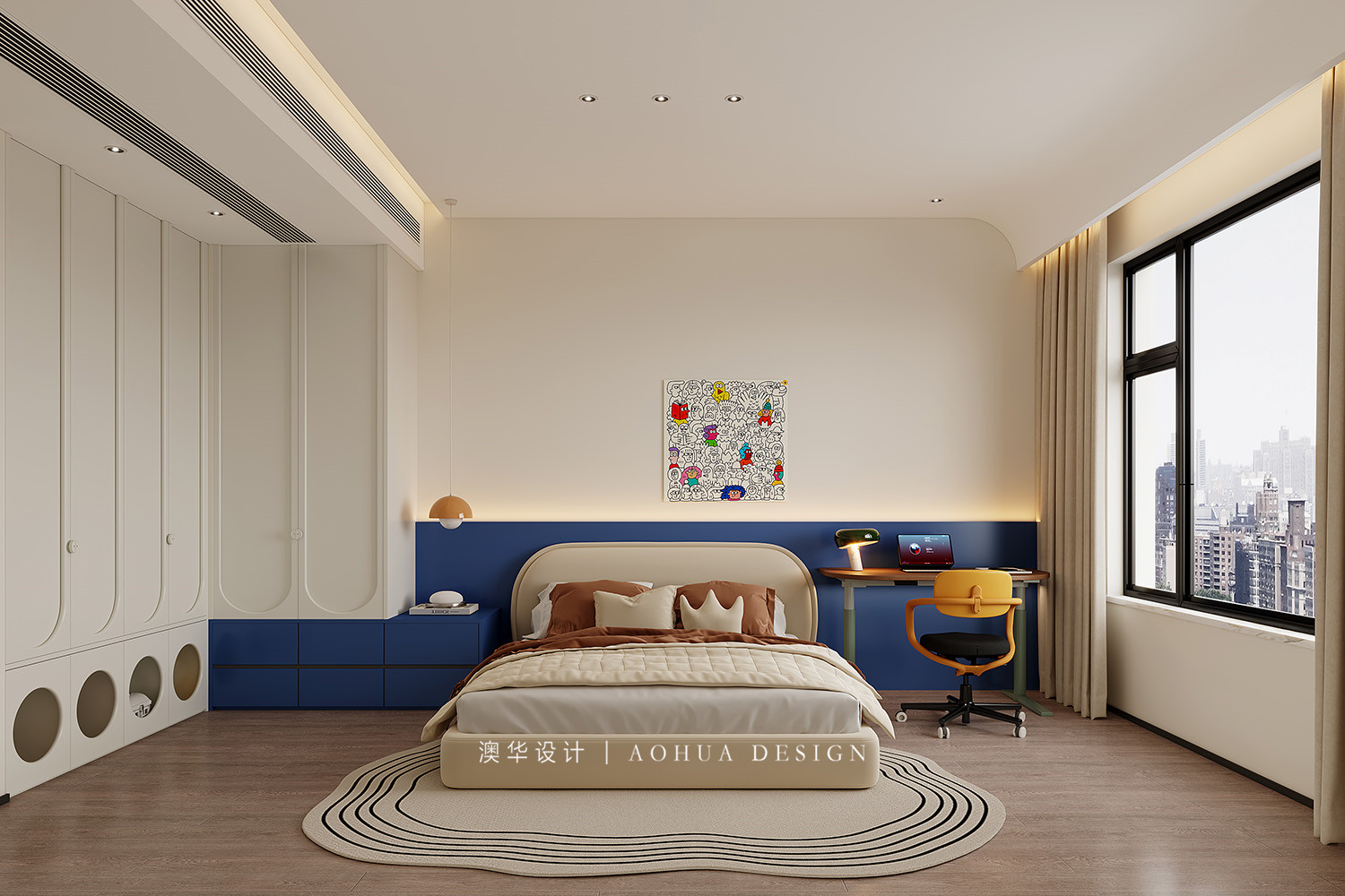 意式现代风格,精装房改造