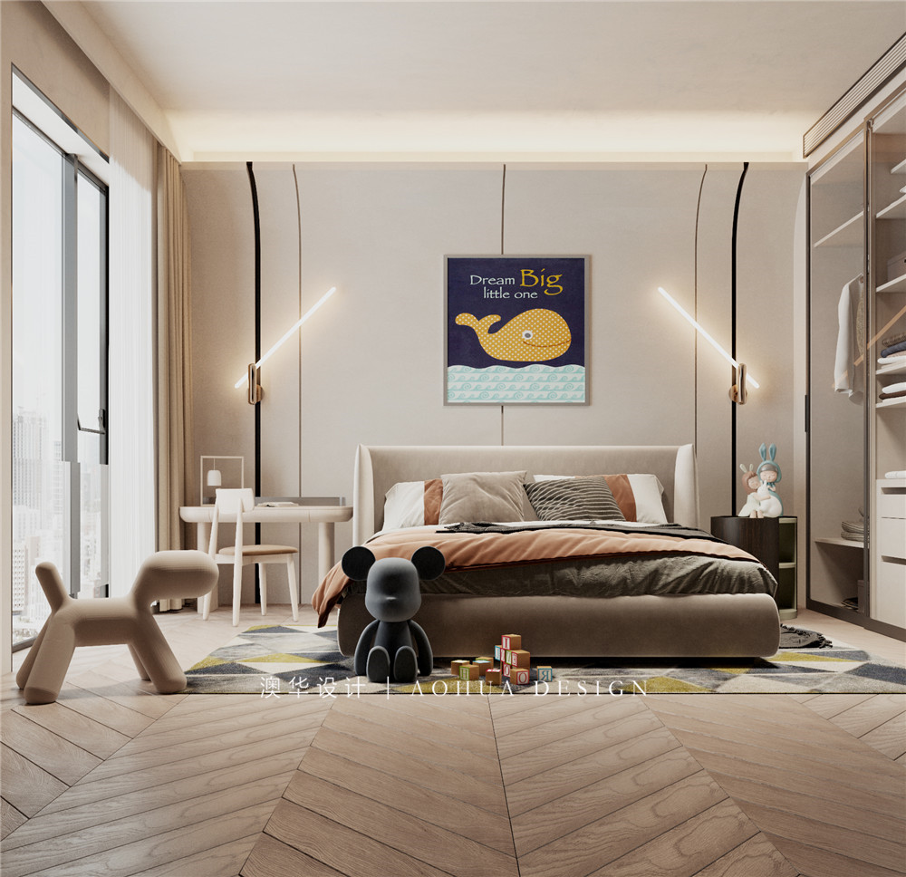 大户型装修,意式轻奢风格