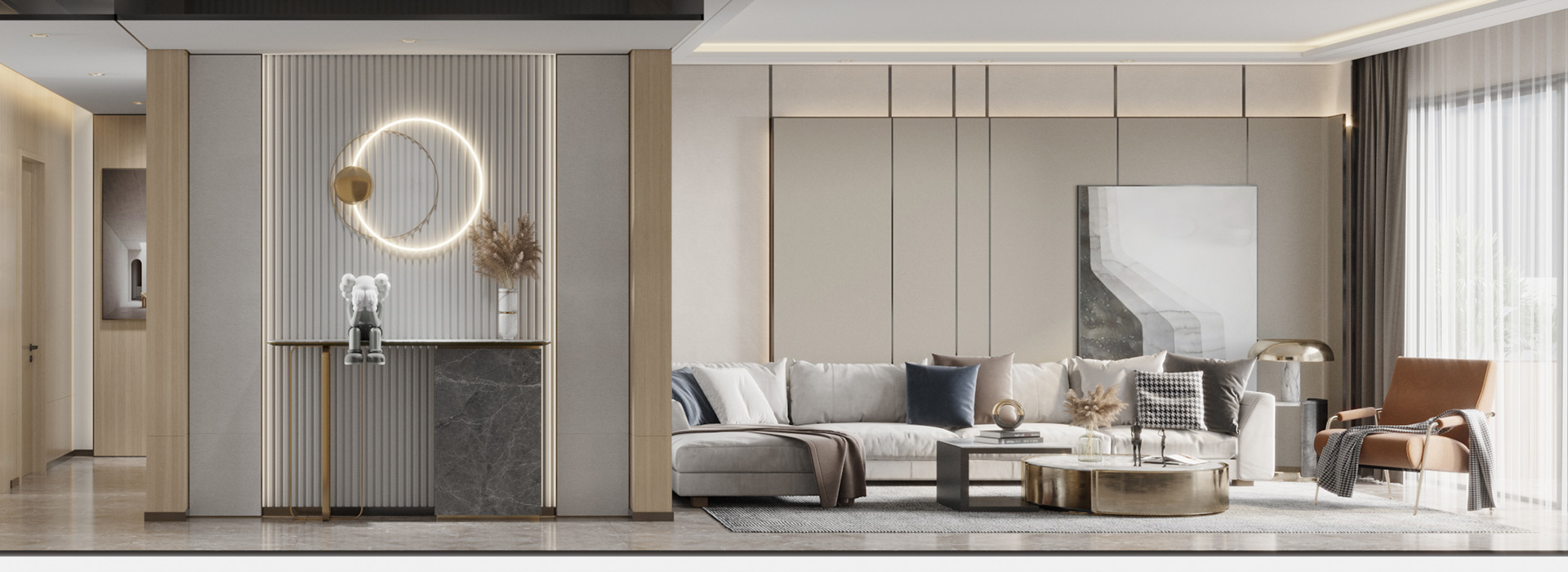 御玺滨江装修,大户型装修