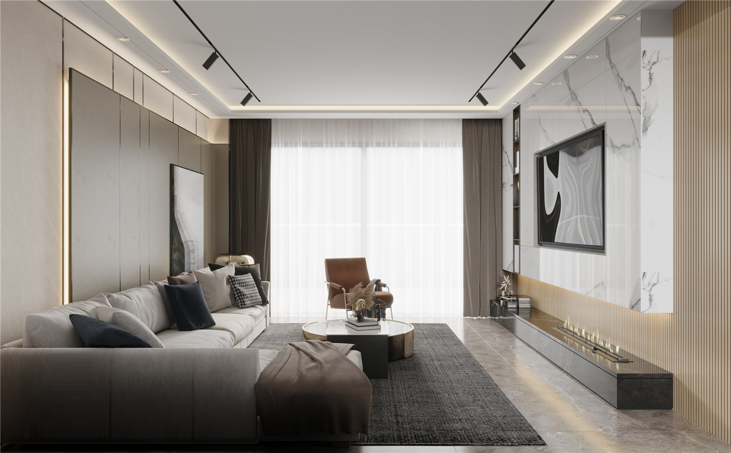 御玺滨江装修,大户型装修