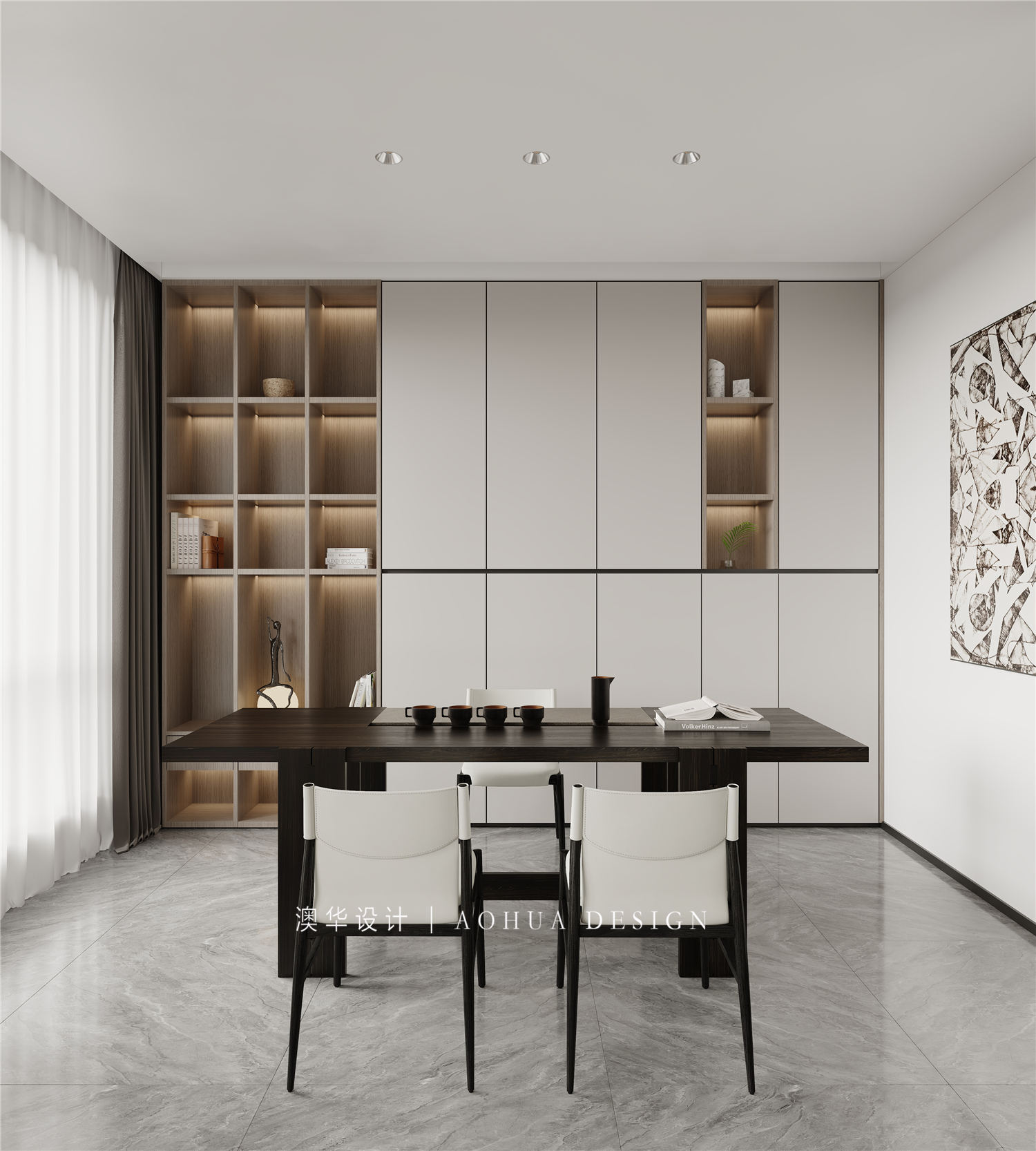 别墅装修设计,三代同堂装修