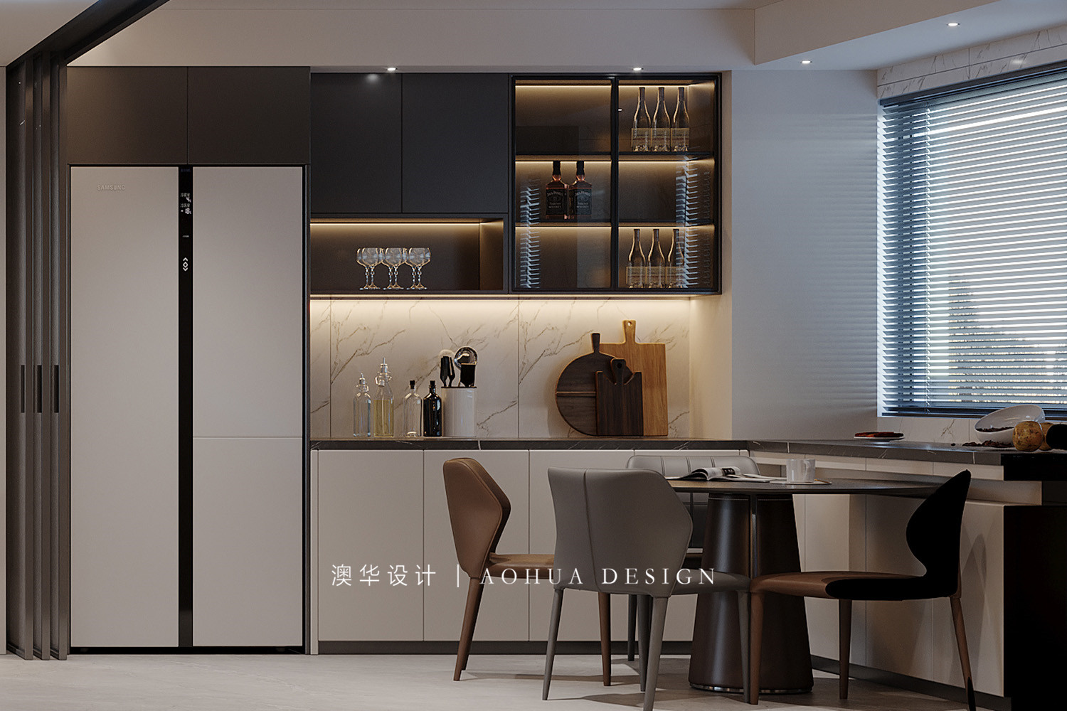 现代轻奢风格,大平层装修