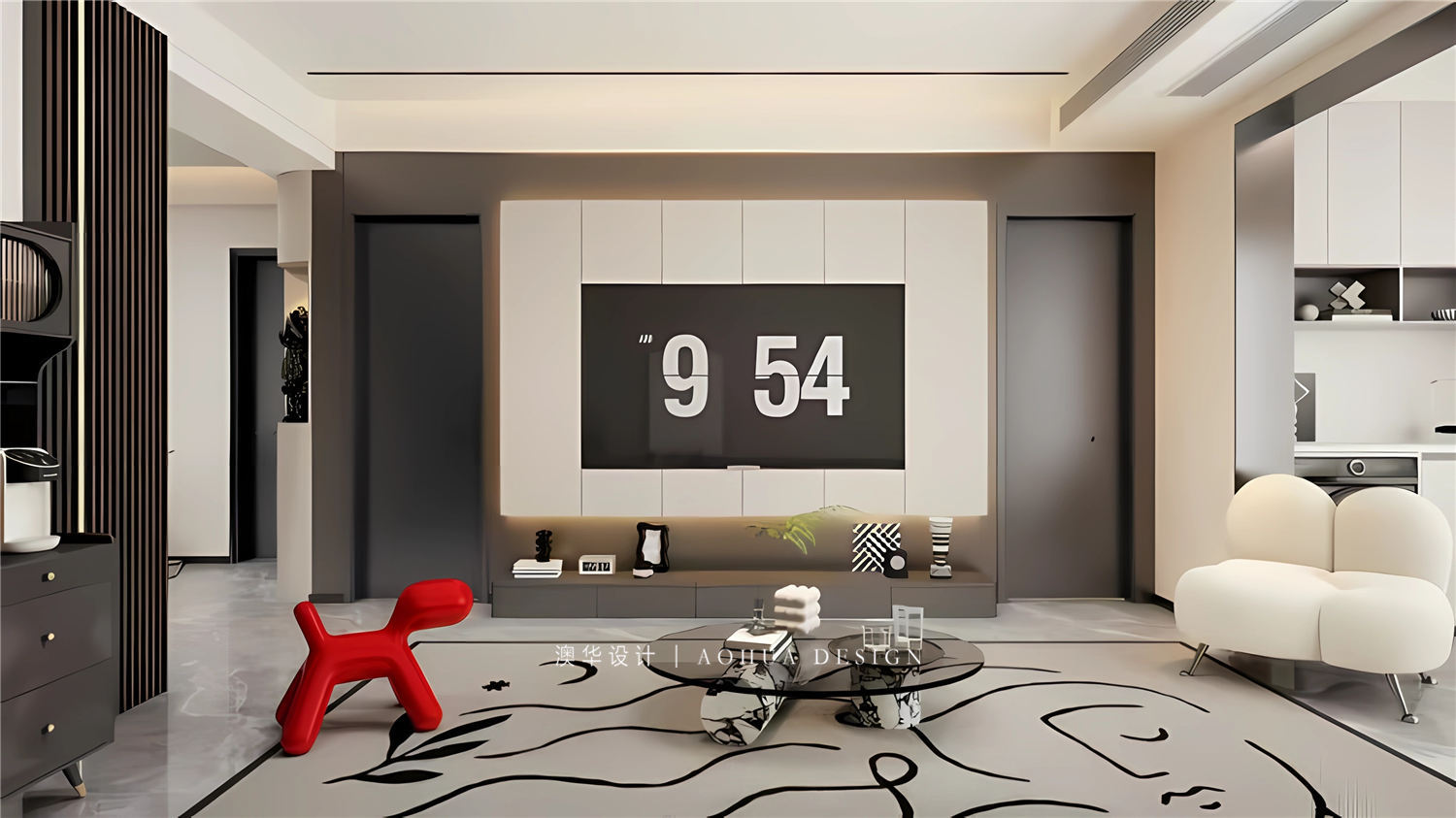 现代轻奢风格,武汉室内设计