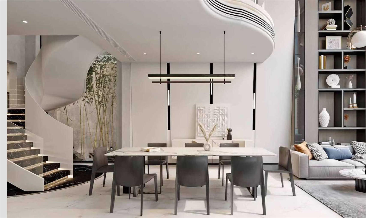 联投花山郡装修,武汉别墅装修