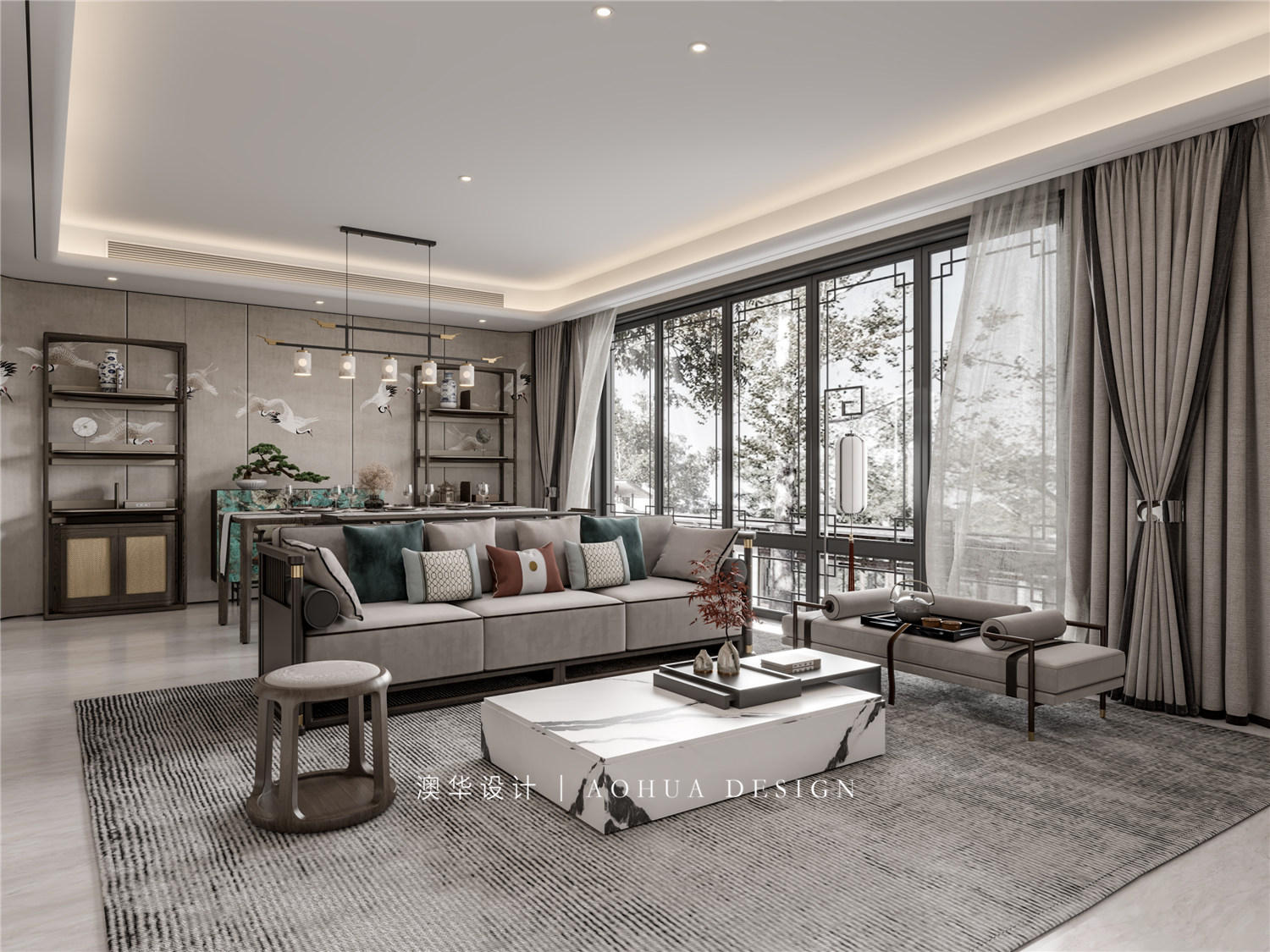 孔雀城江澜赋装修,别墅装修设计