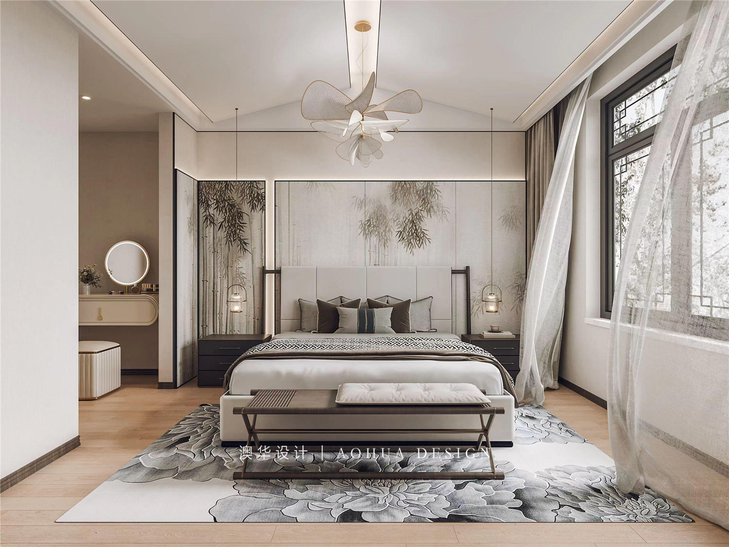 新中式风格,武汉装修设计