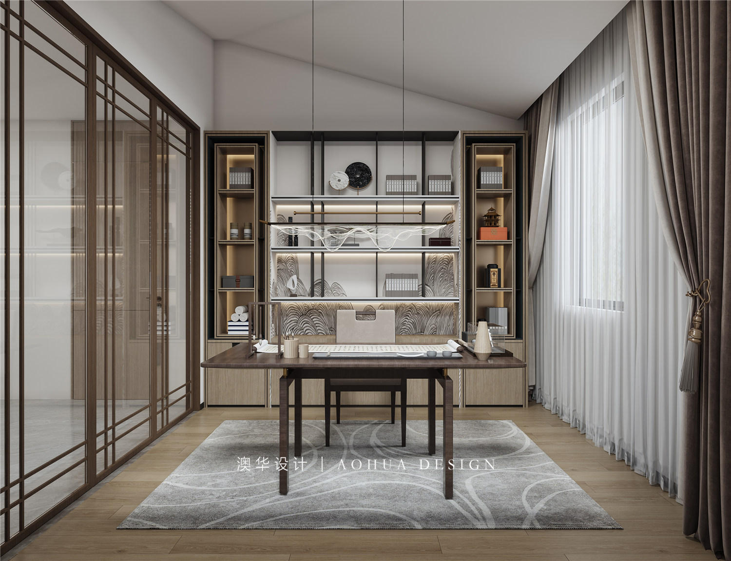 孔雀城江澜赋装修,别墅装修设计