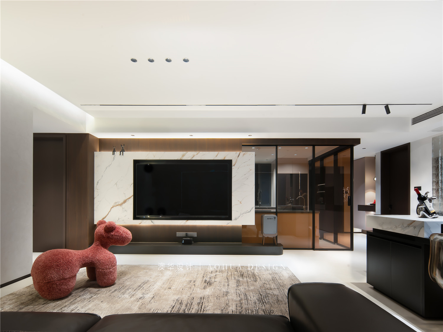 意式极简风格,大平层装修