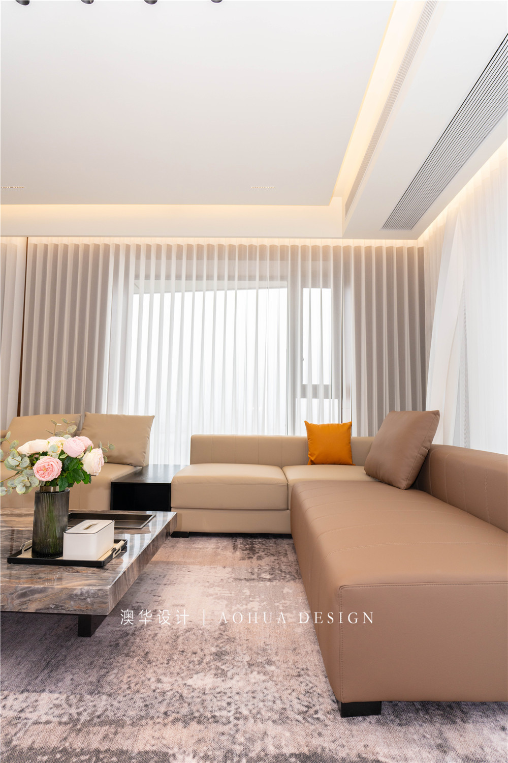 世茂天胤装修,意式极简风格