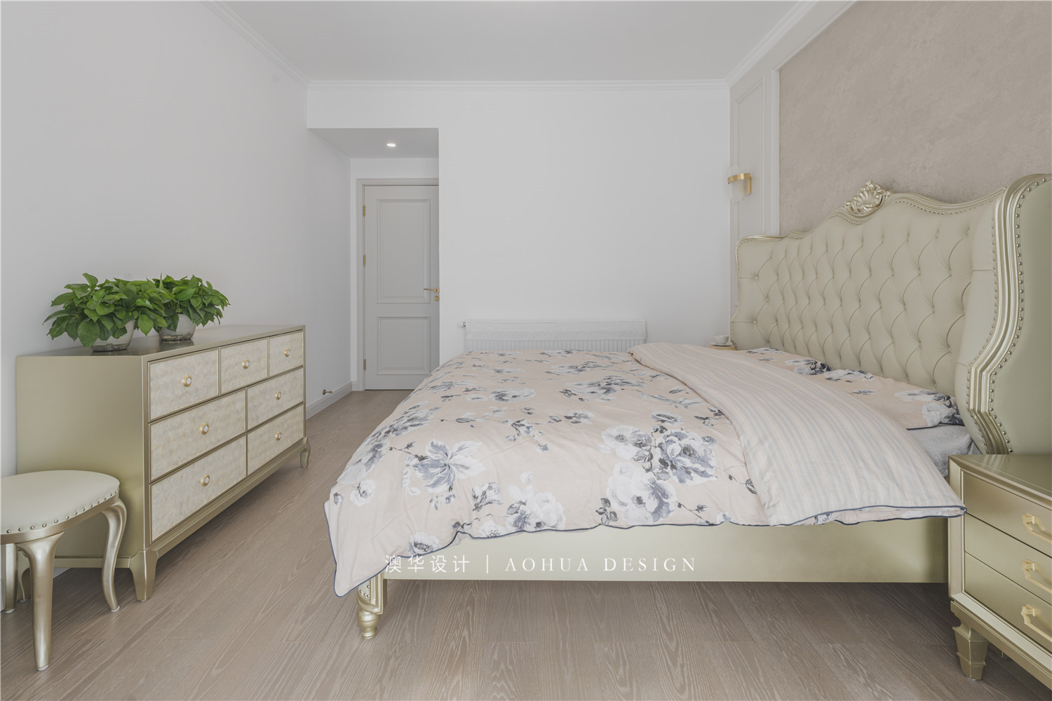 大洲星城装修,美式轻奢风格