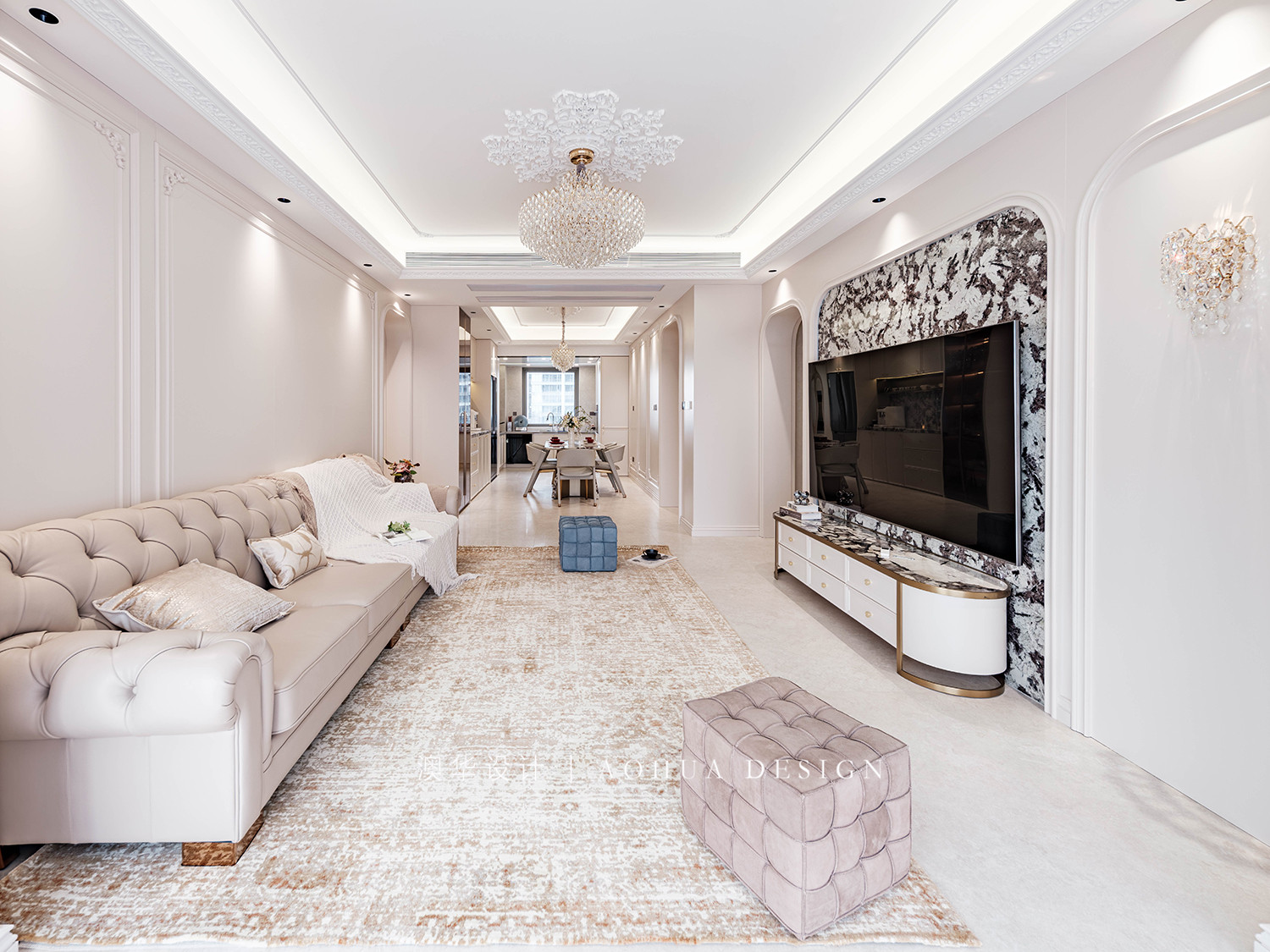 大平层设计,武汉室内设计