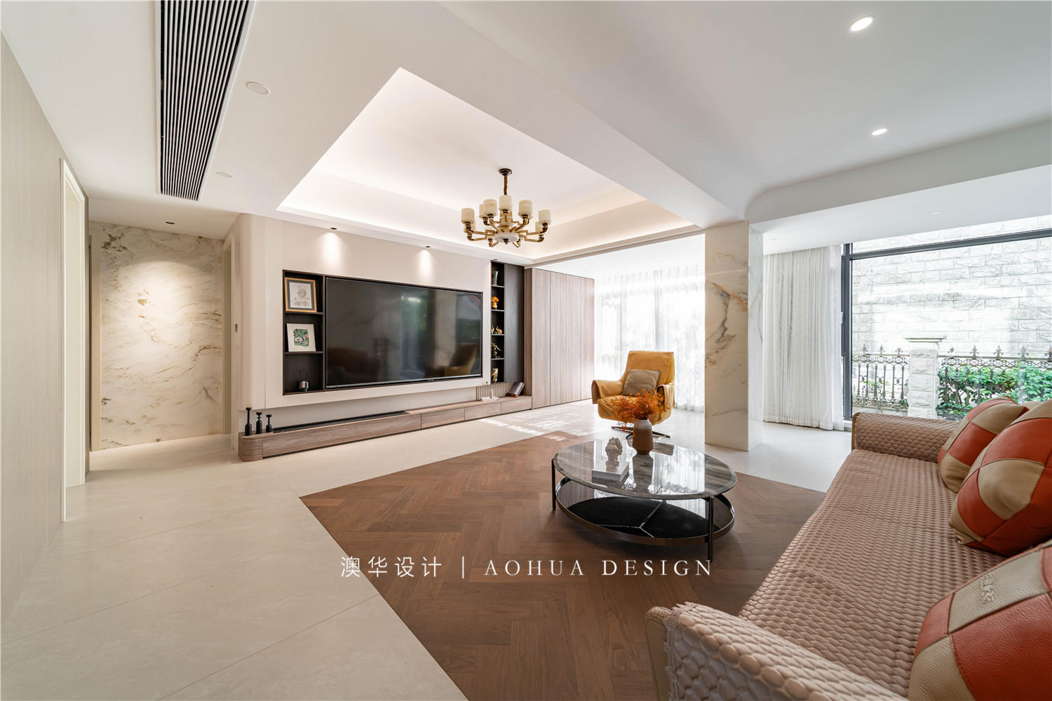 现代轻奢风格,别墅设计