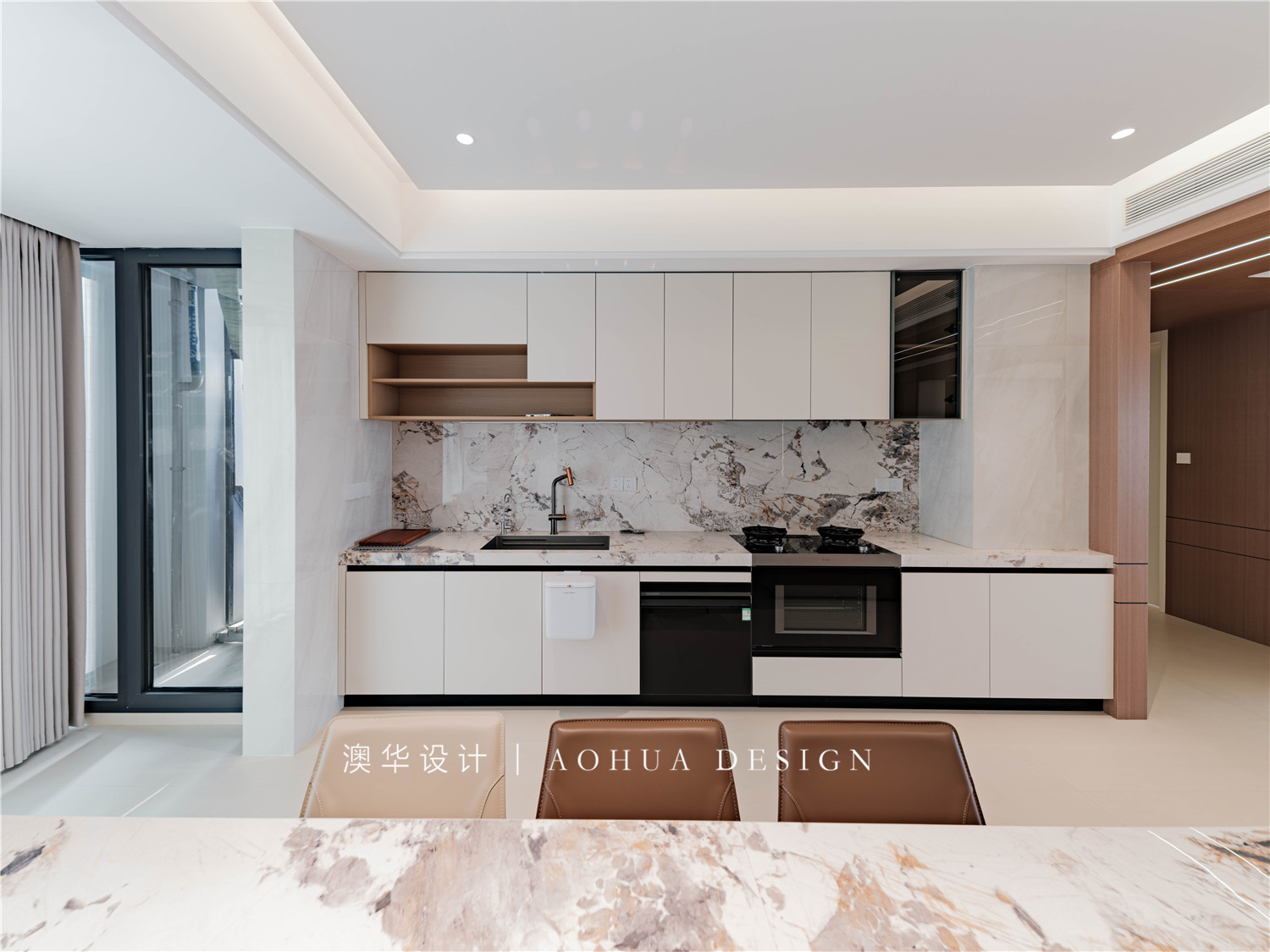 大户型装修,现代轻奢风格设计