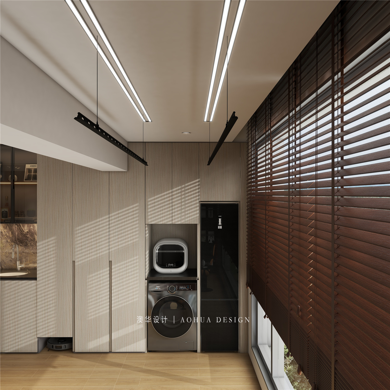 汉口道6号装修,现代轻奢风格