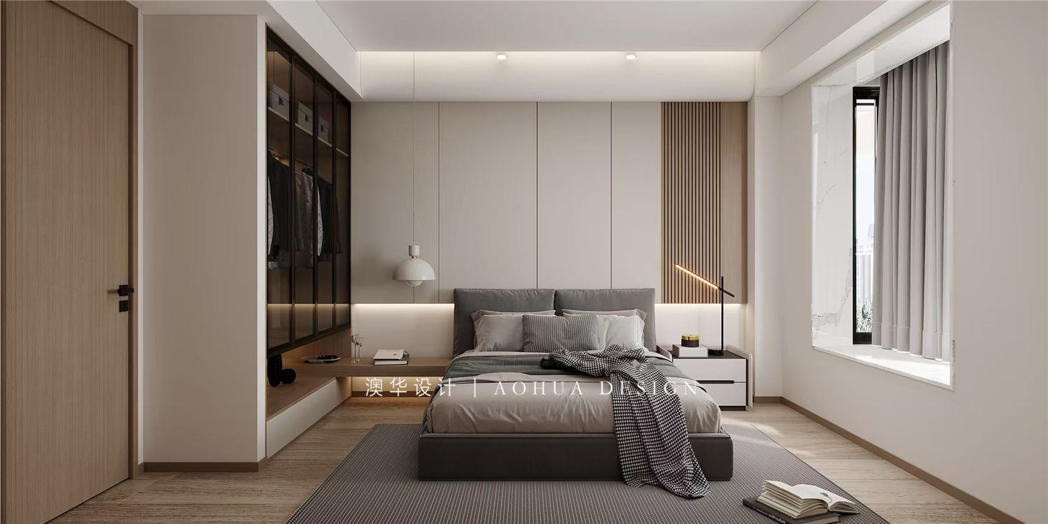 滨江苑装修,意式极简风格