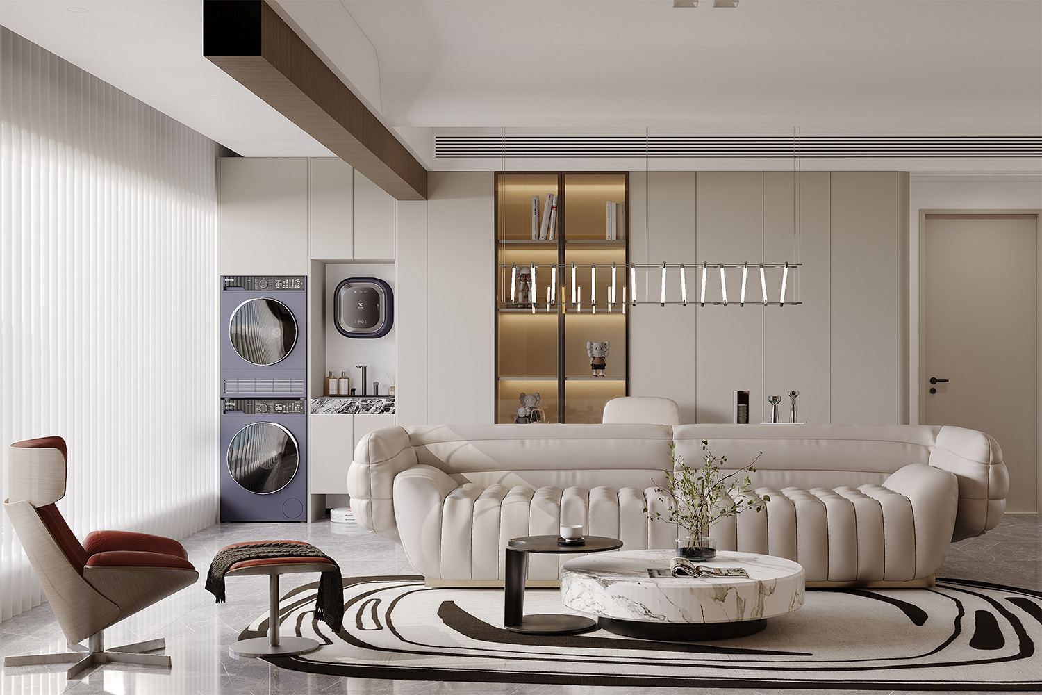 中交澄园装修,现代意式风格设计