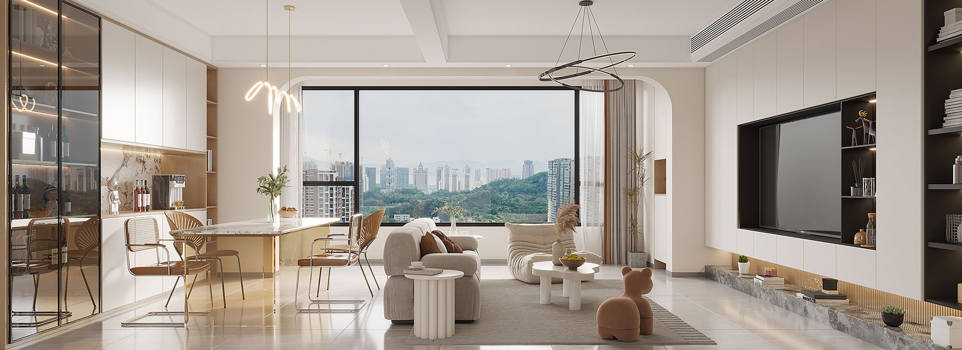 十里春风装修,现代简约风格