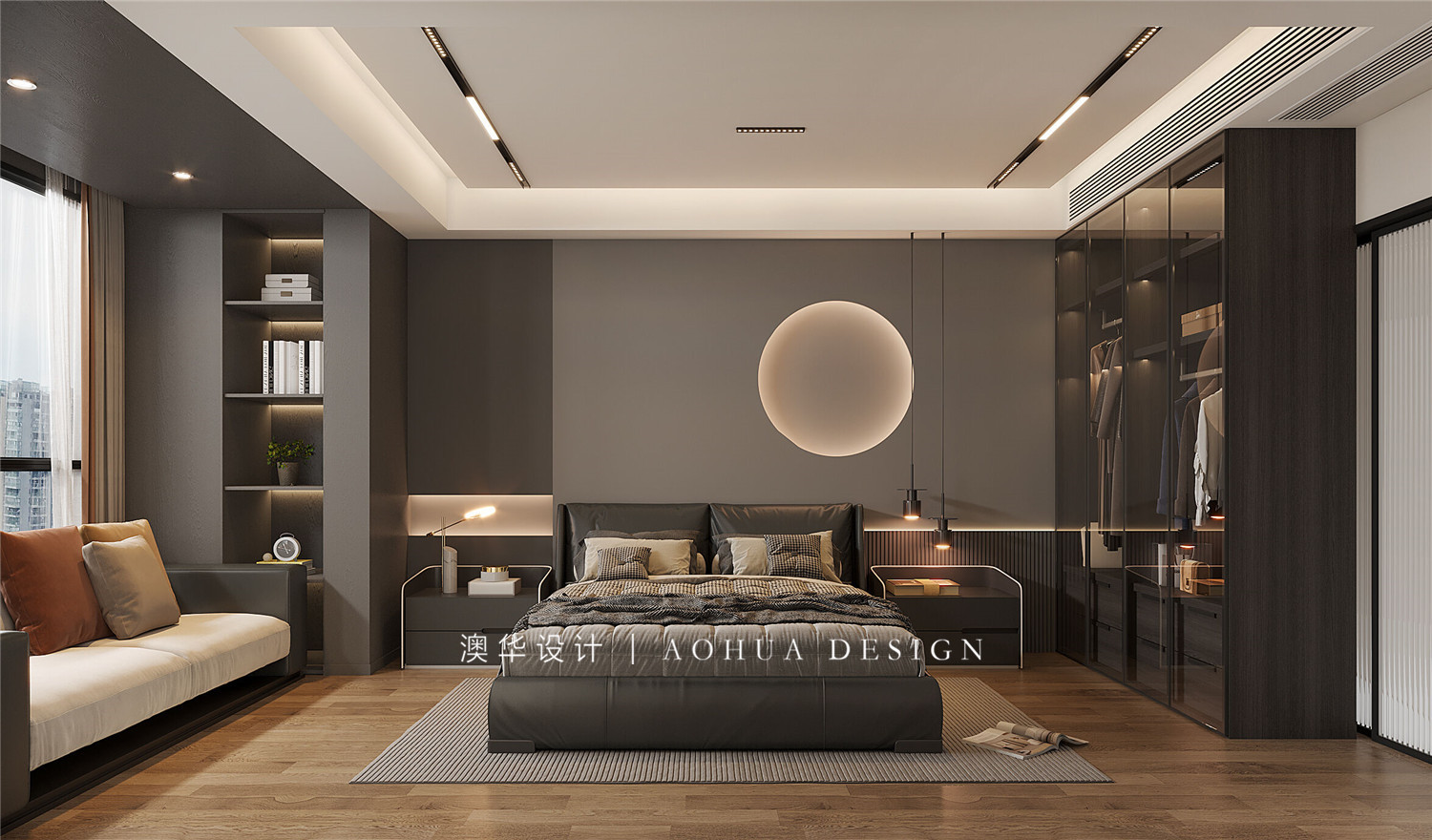 现代风格装修,武汉装修设计