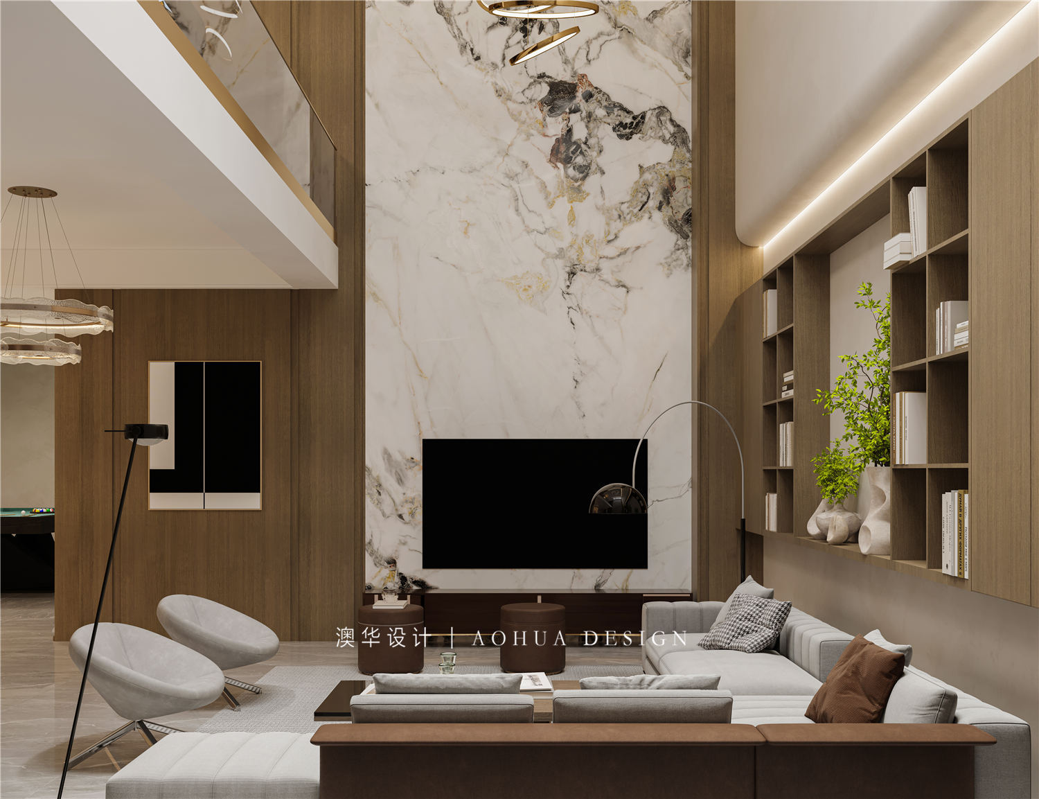 联排别墅装修,武汉别墅装修设计