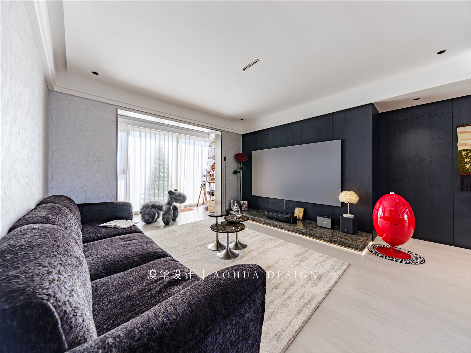 沙湖公馆装修,现代简约风格