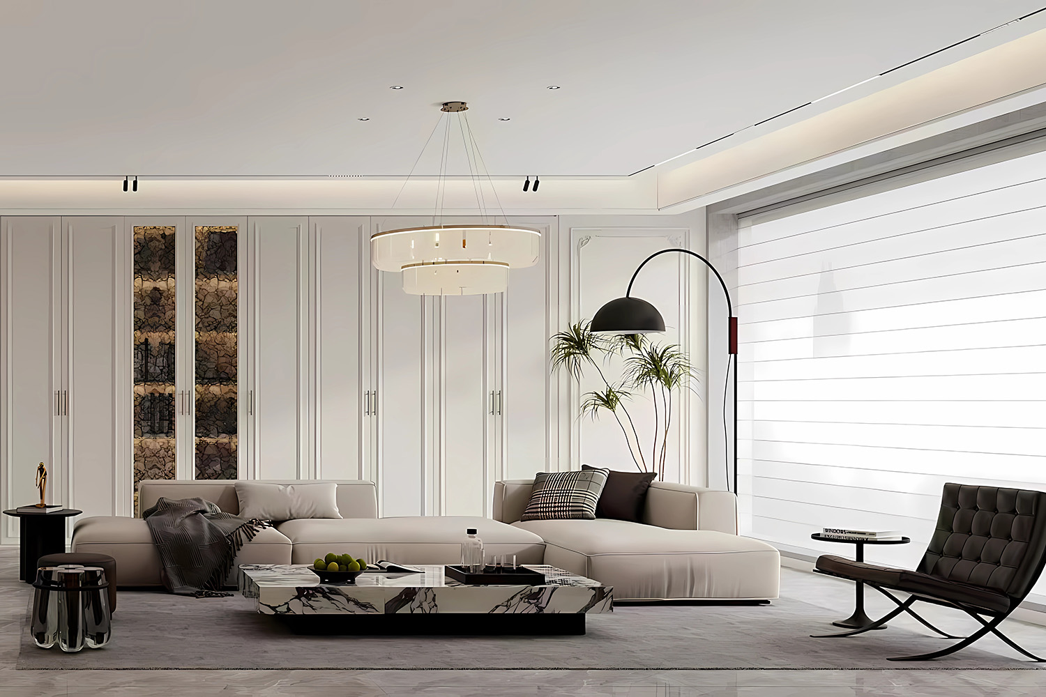 龙湖御湖境装修,大平层装修设计