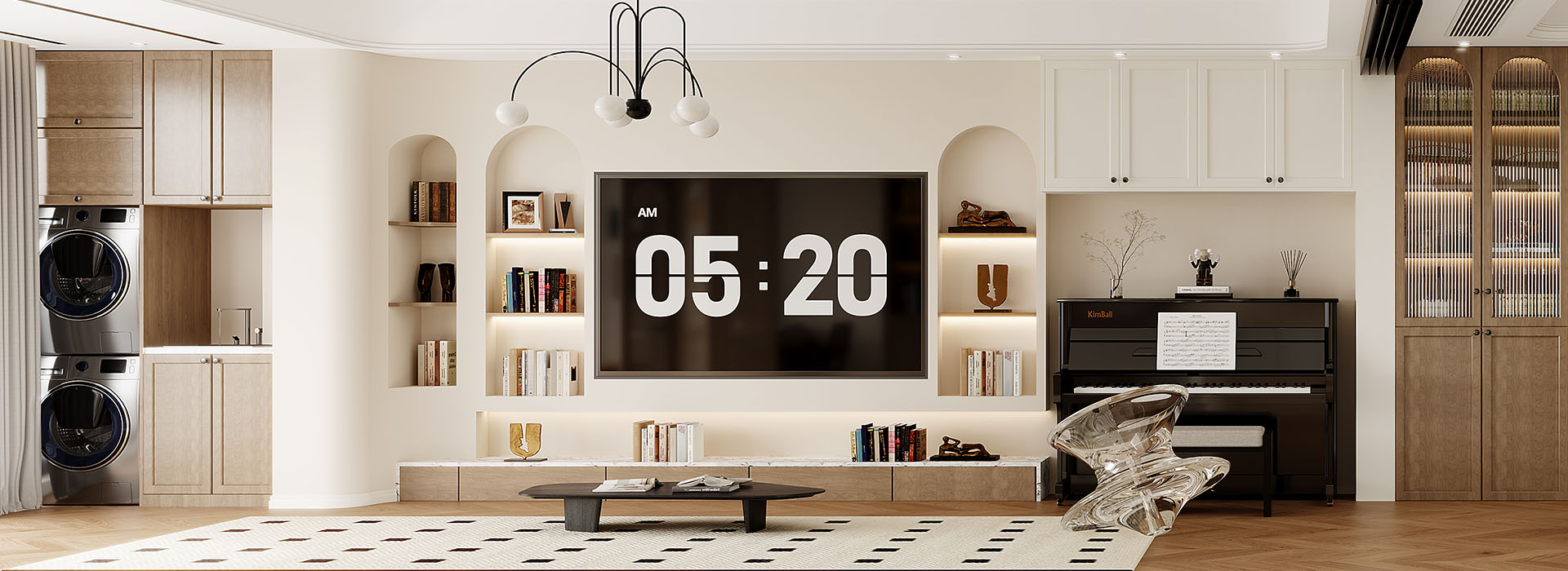 华侨城装修,法式中古风格