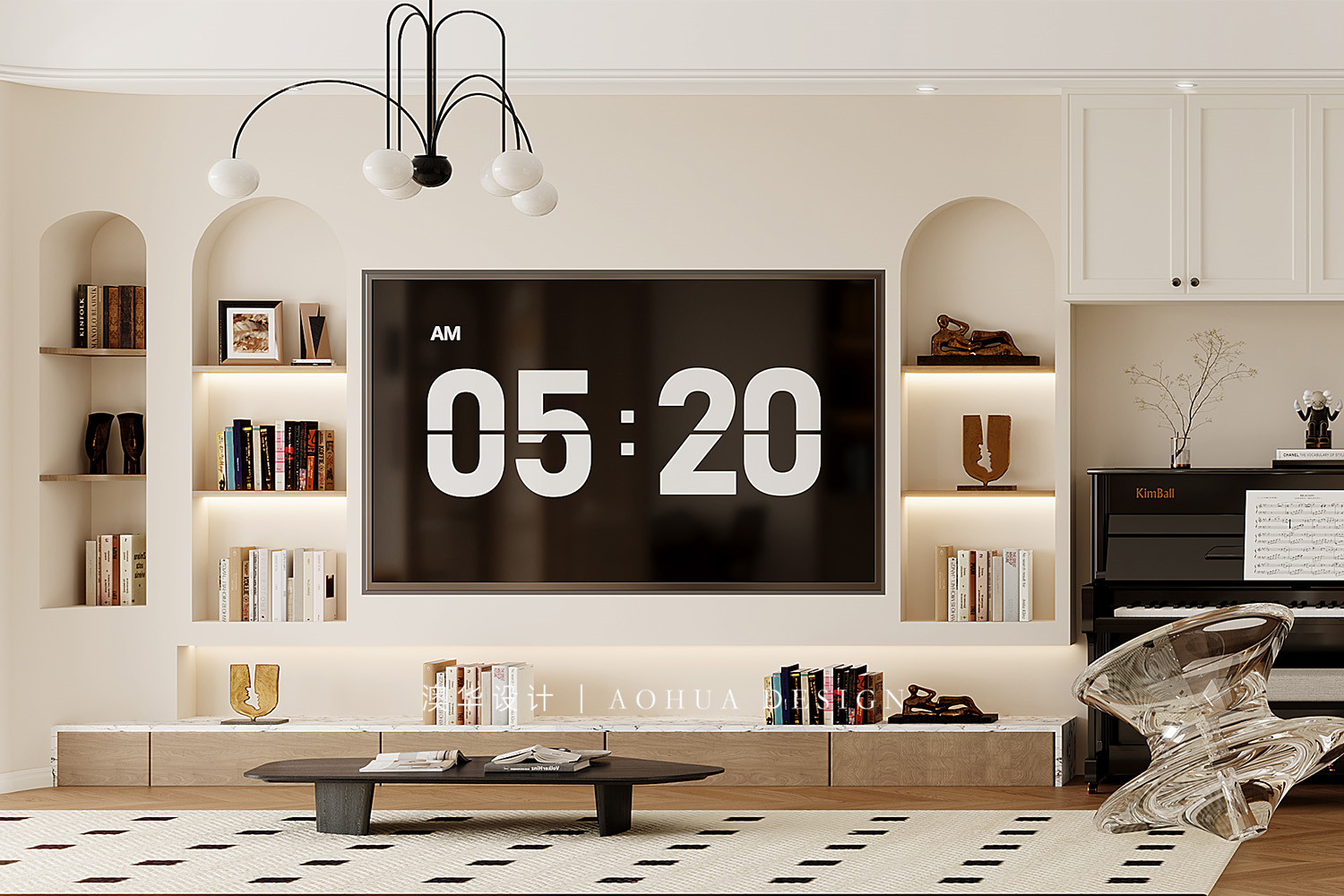 中古风设计,武汉室内装修