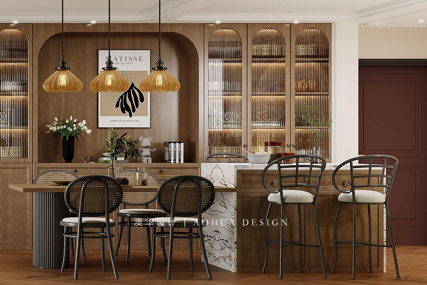 中古风格装修,武汉室内设计