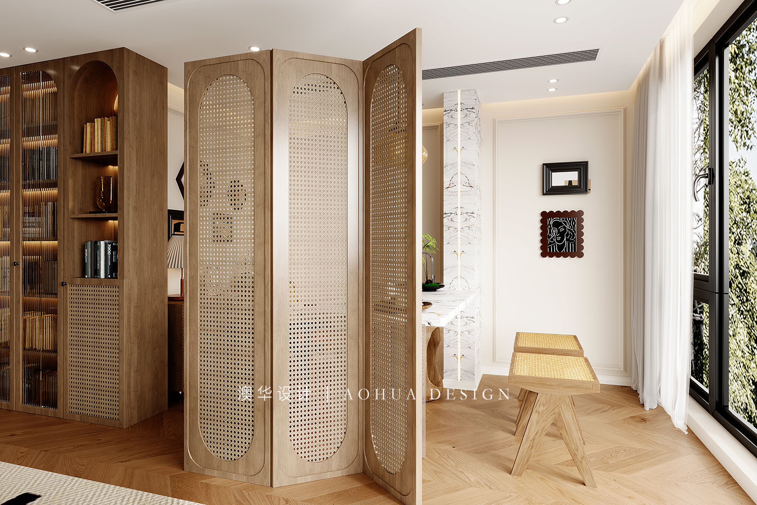 中古风设计,武汉室内装修