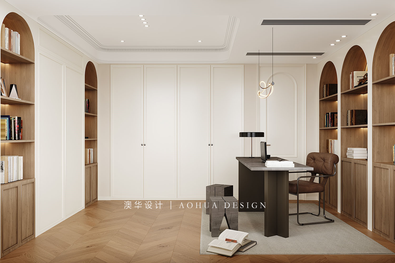 华侨城装修,法式中古风格