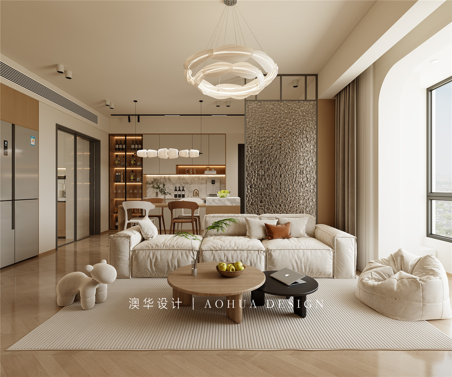 原木风装修设计,武汉室内设计