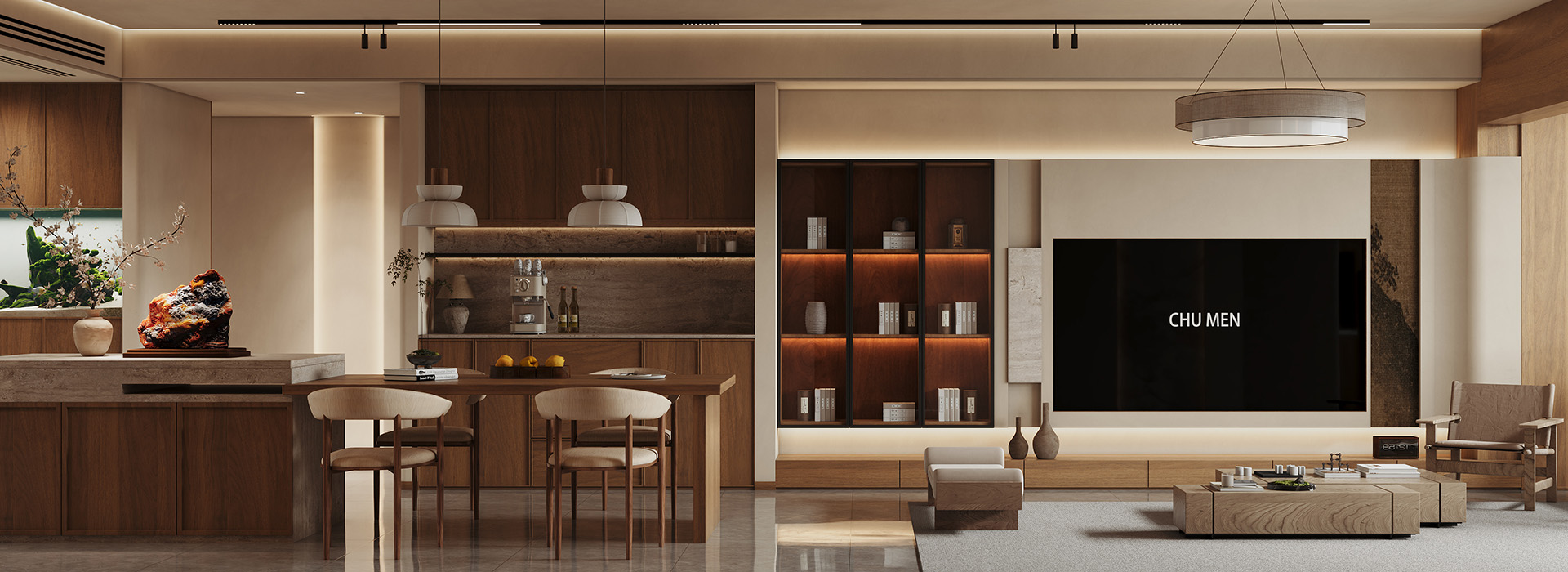 月亮湾壹号装修,宋氏美学风格