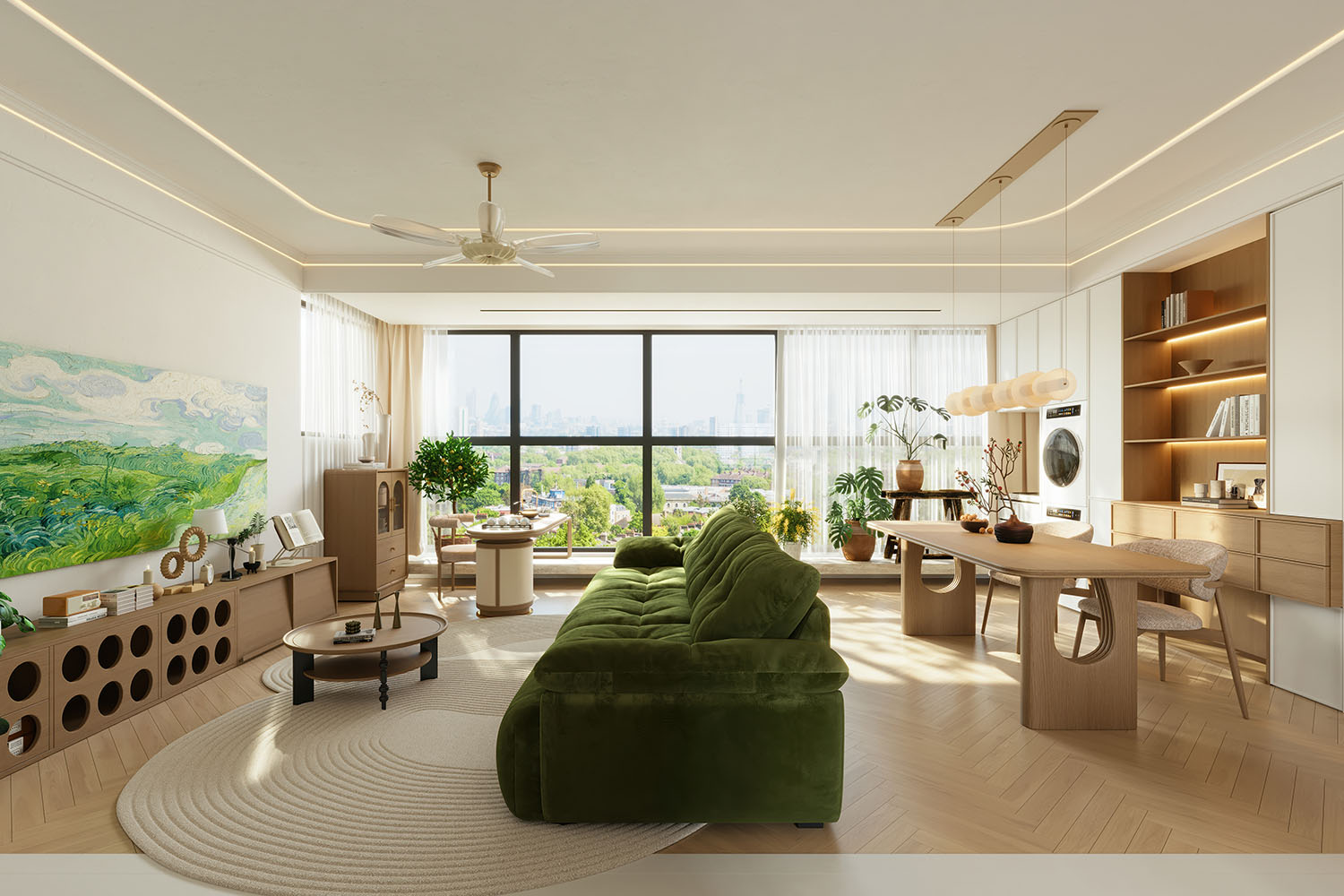 金融街金悦府装修,现代风格装修
