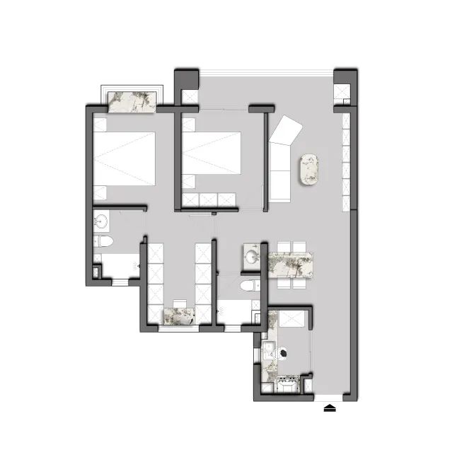 城建信达后湖里106㎡