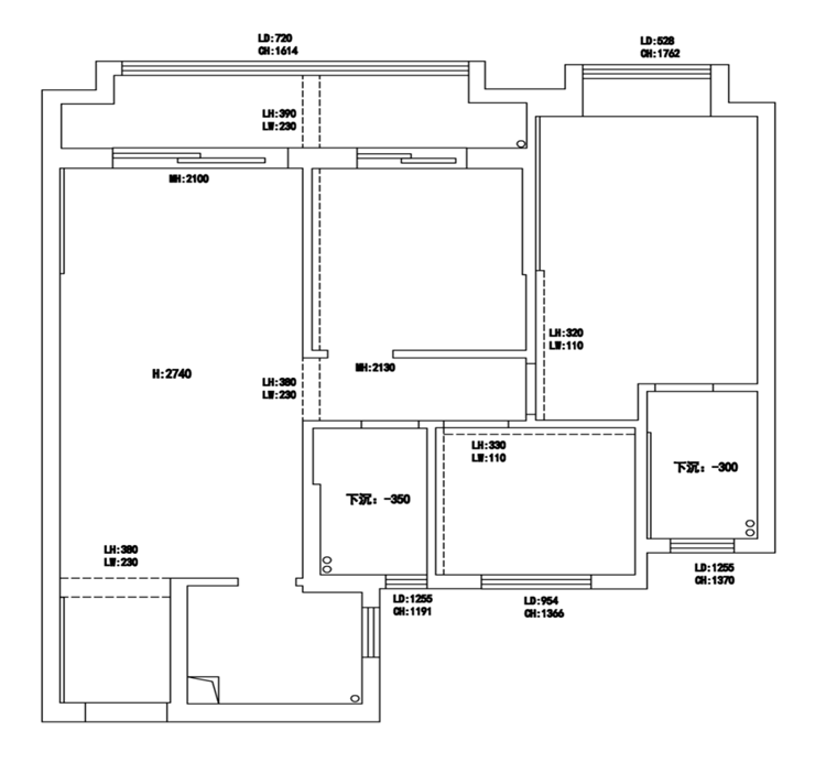 长投航空路壹号113㎡