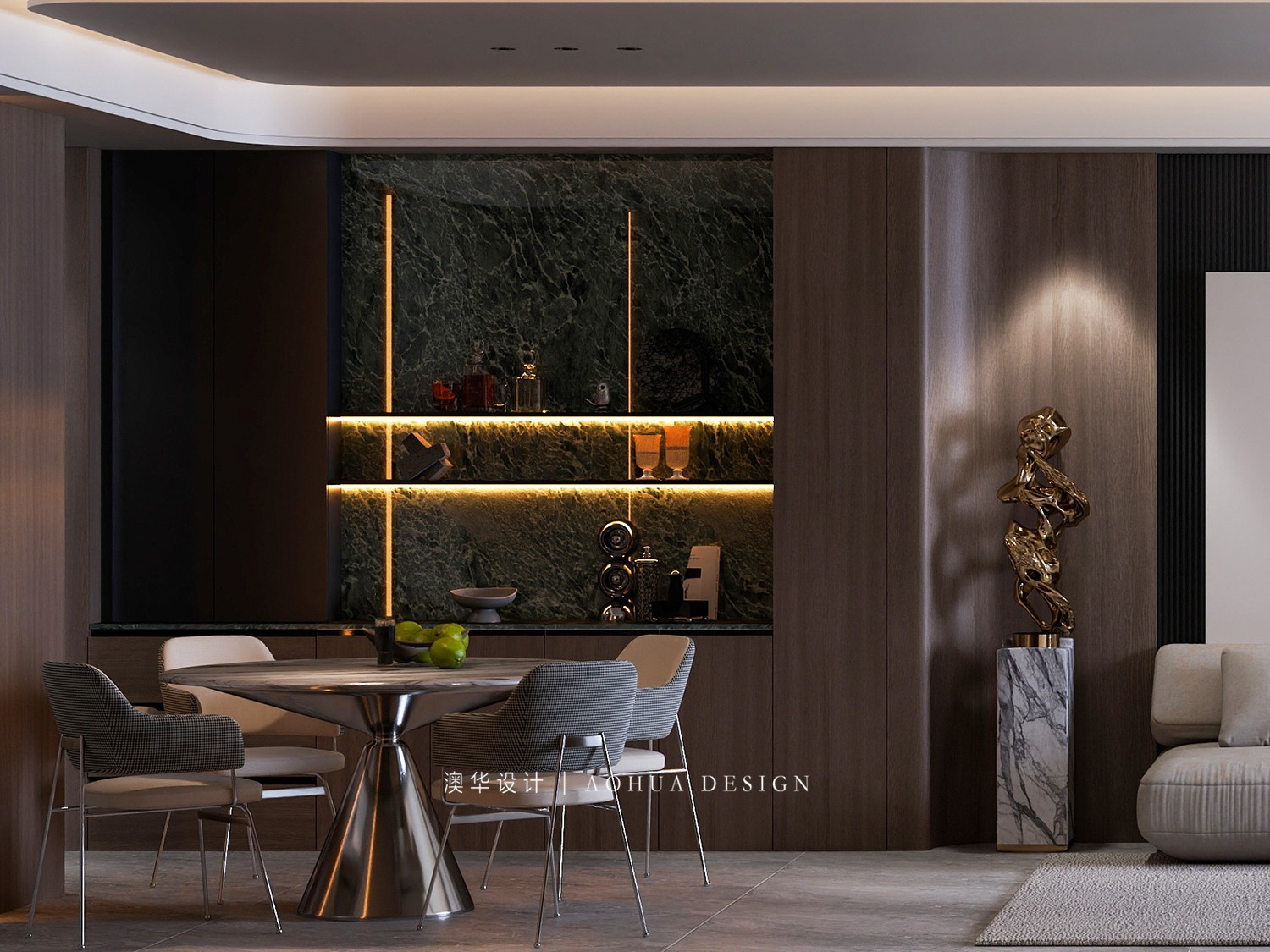 武汉装修设计,意式风格装修