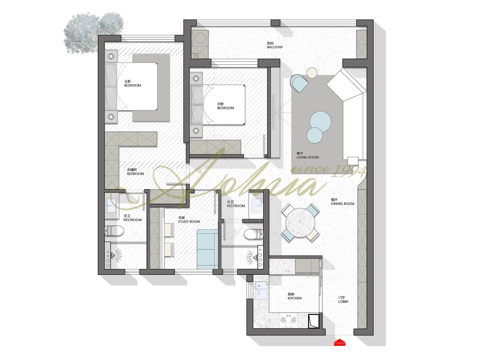 毛坯房装修,武汉室内设计